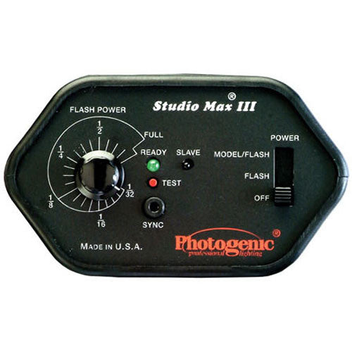 Photogenic AKC320 StudioMax III Monoluz de Estudio 320 Ws con Reflector y Cable de Sincronización