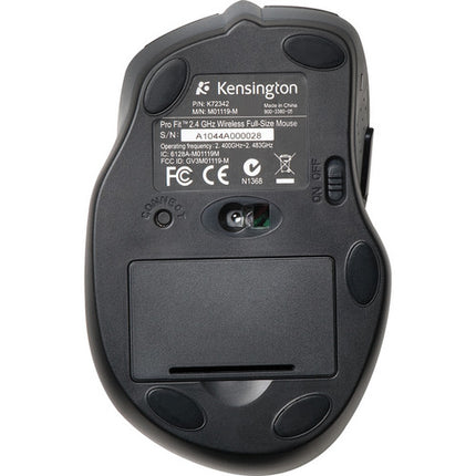 Kensington Pro Fit Ratón Inalámbrico Full-Size 2.4 GHz Negro