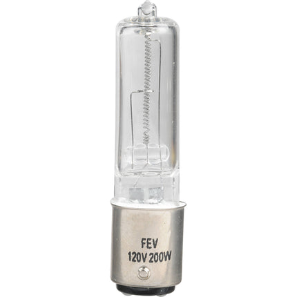 Ushio FEV Lámpara Halógena 200W 120V 5500 Lúmenes 3200K BA15d
