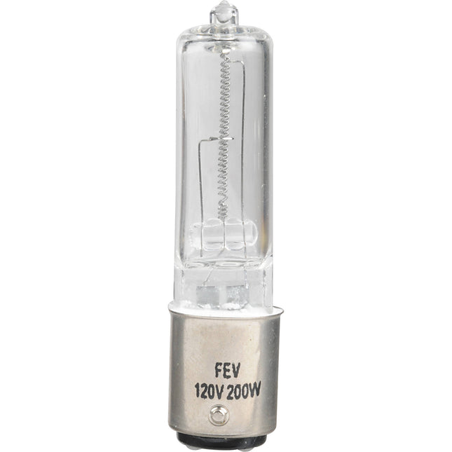 Ushio FEV Lámpara Halógena 200W 120V 5500 Lúmenes 3200K BA15d