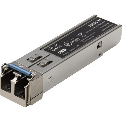 Cisco MGBLX1 Transceptor SFP Fibra Monomodo 10 km 1000 Mbps