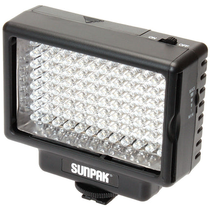Sunpak VL-LED-96 Luz de Video Compacta 96 LEDs Control Potencia Variable