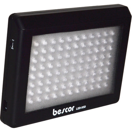Bescor LED-95DK2 Kit de Luz LED Dual 105W 6500K con Trípodes 70.86"