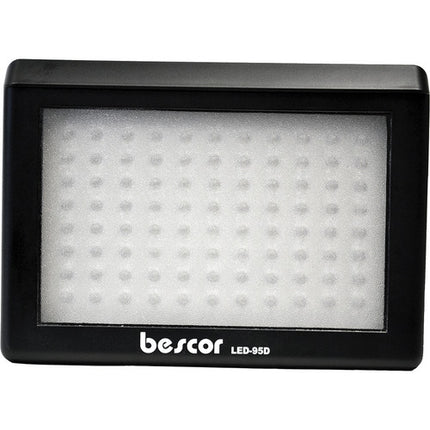 Bescor LED-95DK2 Kit de Luz LED Dual 105W 6500K con Trípodes 70.86"