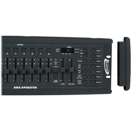 ADJ DMX Operator Controlador de Iluminación Mini 12 Luces 8 Faders