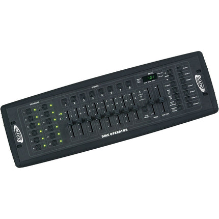 American DJ DMX Operator Controlador de Iluminación Mini 12 Canales 8 Faders