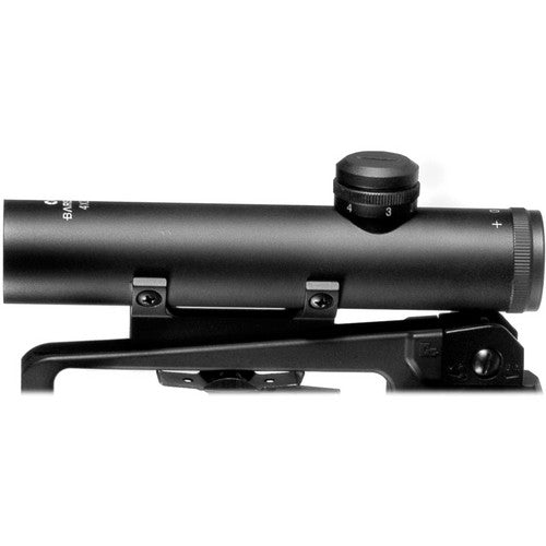 Barska 4x20 Electro Sight Mira Riflescope Tubo 20mm Retina Mil-Dot Negra
