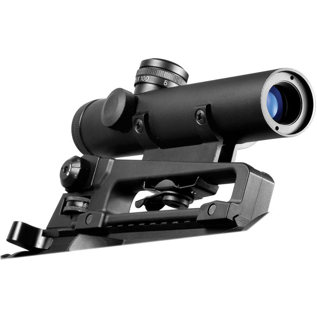 Barska 4x20 Electro Sight Mira Riflescope Tubo 20mm Retina Mil-Dot Negra