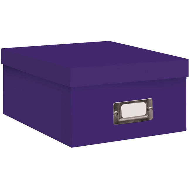 Pioneer Photo Albums BCD-1S/BP Caja de almacenamiento para CD DVD morado 21 CDs capacidad ranura metal 2 pulgadas