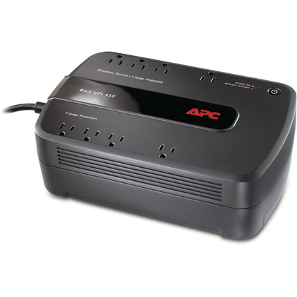 APC Back-UPS 650 Protector y Respaldo de Batería 390W 8 Tomas 120V USB