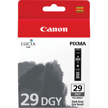 Canon PGI-29 Tanque de Tinta Gris Oscuro para Impresora Pixma PRO-1