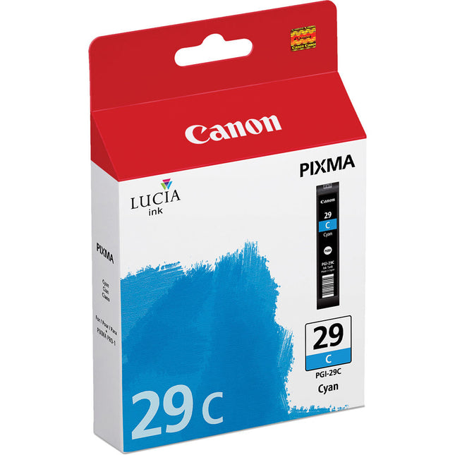 Canon PGI-29 Cartucho de Tinta Cyan para Impresora Pixma PRO-1