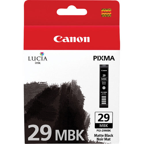 Canon PGI-29 Depósito de Tinta Negro Mate para Impresora Pixma PRO-1