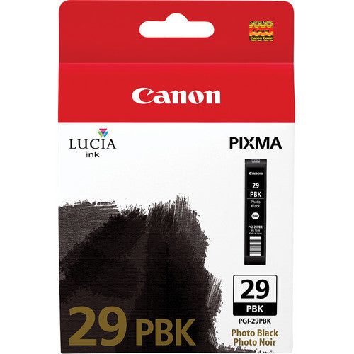 Cartucho de Tinta Canon PGI-29 Negro Foto para Impresora Pixma PRO-1