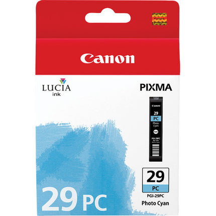 Tinta Canon PGI-29 Foto Cian para Impresora Pixma PRO-1