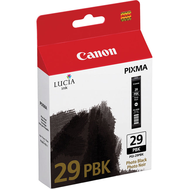 Cartucho de Tinta Canon PGI-29 Negro Foto para Impresora Pixma PRO-1