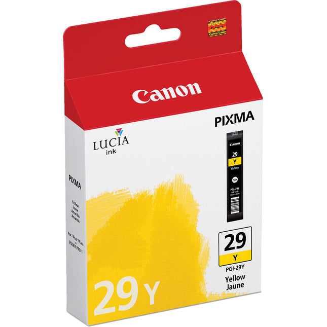 Canon PGI-29 Depósito de Tinta Amarilla para Impresora Pixma PRO-1