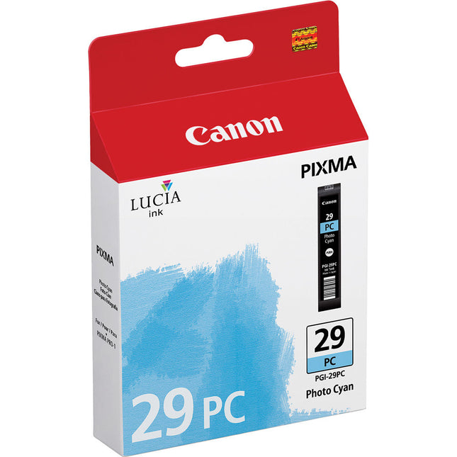 Tinta Canon PGI-29 Foto Cian para Impresora Pixma PRO-1