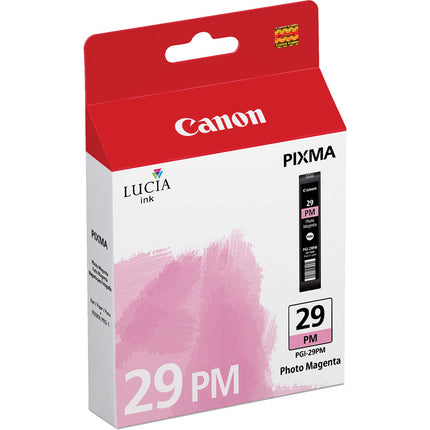 Tinta Canon PGI-29 Foto Magenta para Impresora Pixma PRO-1