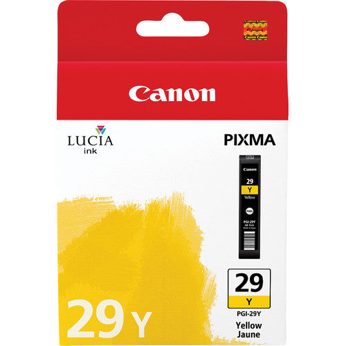 Canon PGI-29 Depósito de Tinta Amarilla para Impresora Pixma PRO-1