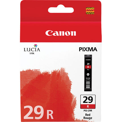 Canon PGI-29 Tanque de Tinta Roja para Impresora Pixma PRO-1