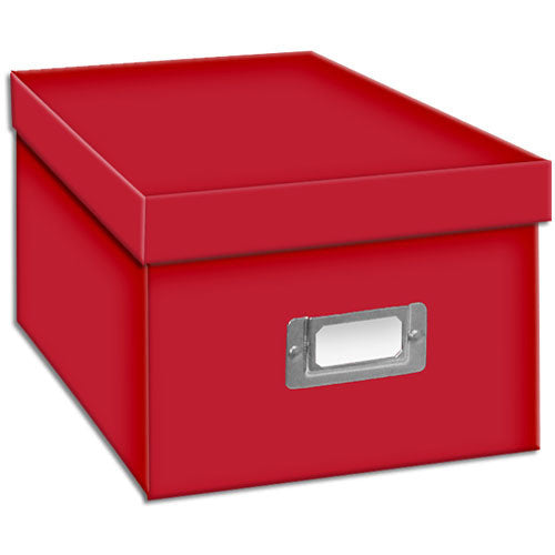 Pioneer Photo Albums BCD-1S/R Caja para CDs y DVDs Capacidad 21 CDs 10 DVD Cases Roja