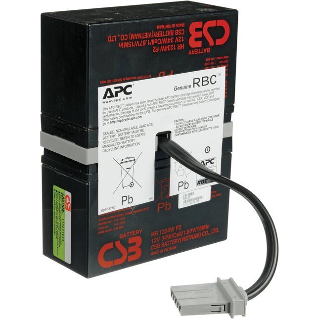 APC Replacement Battery Cartridge #33 Batería intercambiable en caliente con garantía limitada