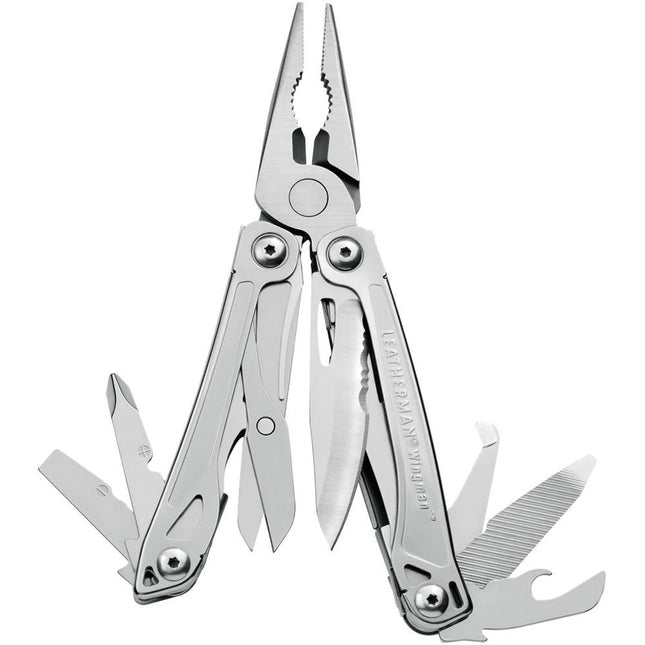 Leatherman Wingman Herramienta Multiusos 14 Funciones Acero Inoxidable 25 Años Garantía