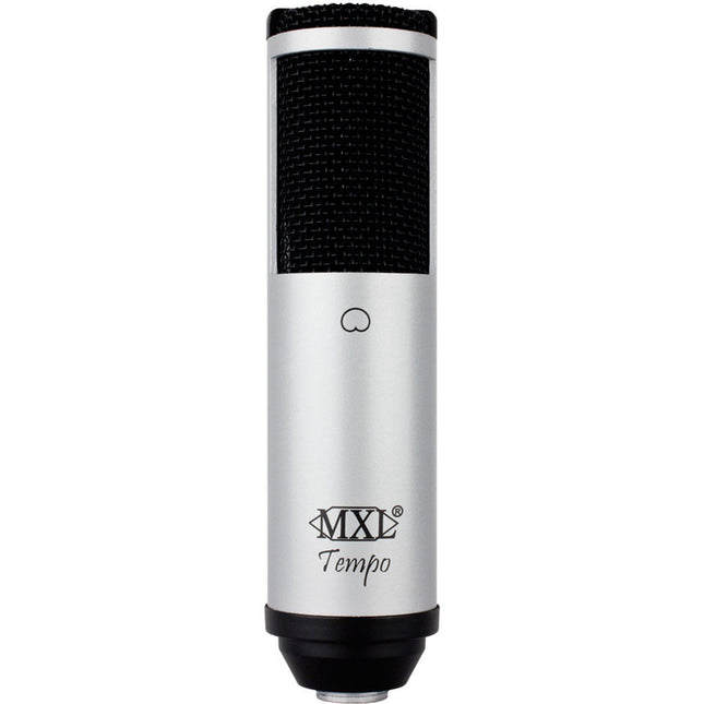 MXL TempoSK Micrófono Condensador USB Plata Negro Audio 48kHz 16Bit con Soporte