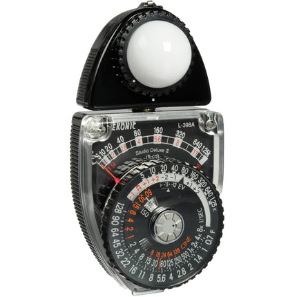 Sekonic L-398A Studio Deluxe III Medidor de Luz Analógico sin Batería