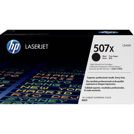 HP 507X Cartucho de Tóner Negro LaserJet 11000 Páginas Compatible M551 M575