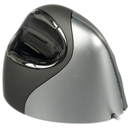 Evoluent VerticalMouse 4 con sensor láser ajustable para zurdos con descanso para pulgar