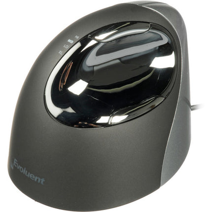 Evoluent VerticalMouse 4 con sensor láser ajustable para zurdos con descanso para pulgar