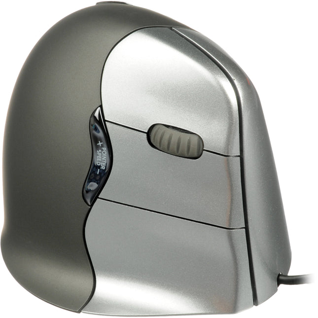 Evoluent VerticalMouse 4 Ratón Vertical Alámbrico Derecho Ajuste Láser Ergonomía
