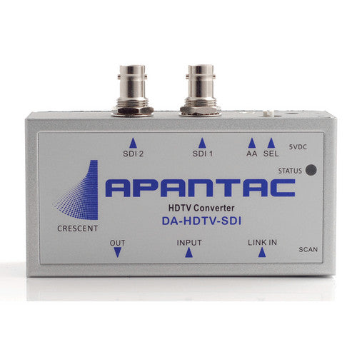 Apantac Convertidor HDMI 1.3a a SDI con Doble Salida 3G-SDI y Audio Embebido