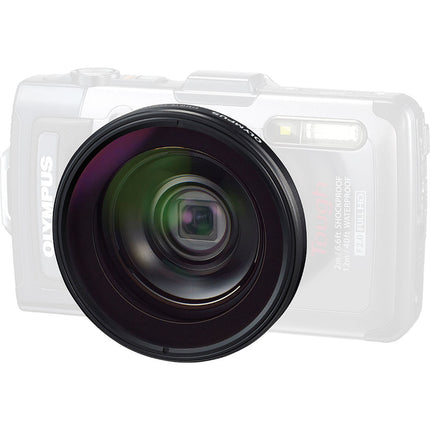 Olympus FCON-T01 Lente Convertidor Ojo de Pez 19mm Ángulo Amplio Impermeable
