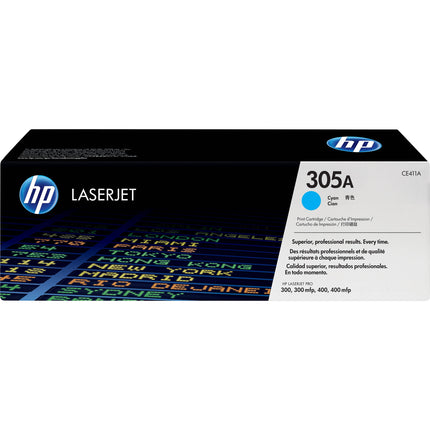 HP 305A Cyan Cartucho de tóner para LaserJet 2600 páginas M451 M375 M475