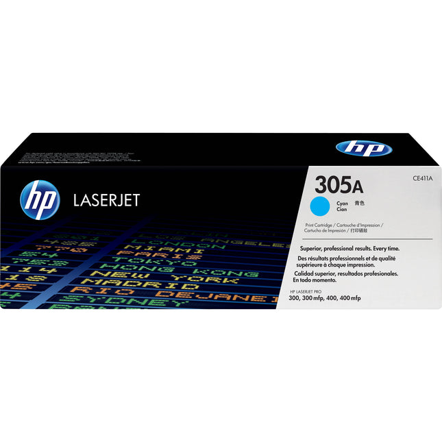 HP 305A Cyan Cartucho de tóner para LaserJet 2600 páginas M451 M375 M475