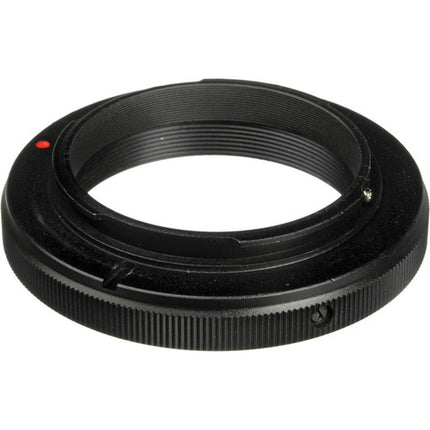 Vello Adaptador de Objetivo T Mount a Nikon F Montura con Enfoque Infinito y Interior Negro Mate