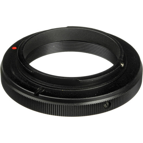 Vello Adaptador de Objetivo T Mount a Nikon F Montura con Enfoque Infinito y Interior Negro Mate