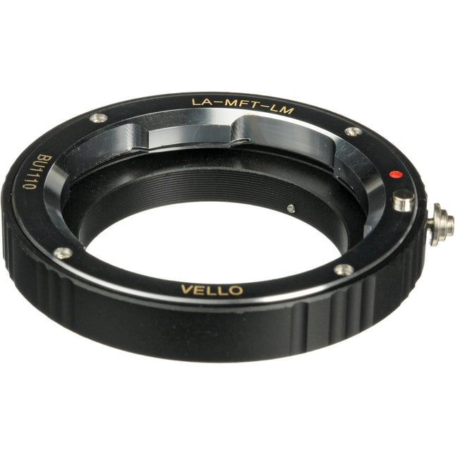 Vello Adaptador de Montura Leica M a Micro Cuatro Tercios con Enfoque Infinito