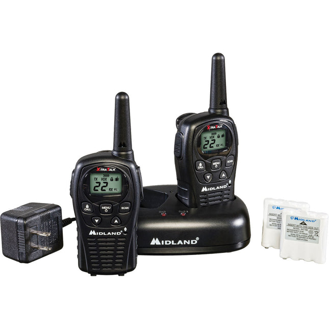 Midland LXT500VP3 Radios Bidireccionales 22 Canales Alcance 24 Millas