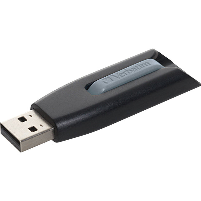 Verbatim 32GB Store n Go V3 Memoria USB 3.0 Retráctil Gris Negro