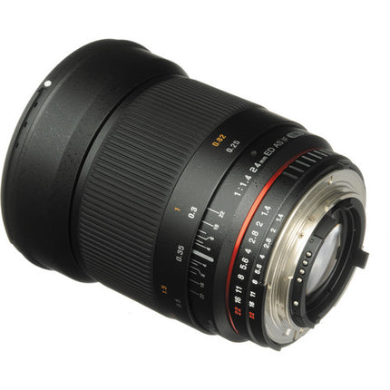 Samyang 24mm f 1.4 ED AS UMC Lente Gran Angular para Nikon APS-C Full Frame