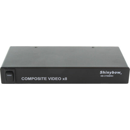 Shinybow SB-3706BNC Divisor de Video Compuesto 1x8 con Conector BNC