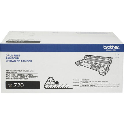 Brother DR720 Unidad de Tambor compatible con impresoras DCP HL MFC series