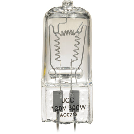Impact JCD120300 Lámpara T6 300W 120V Base GX6.35 Vida 300h