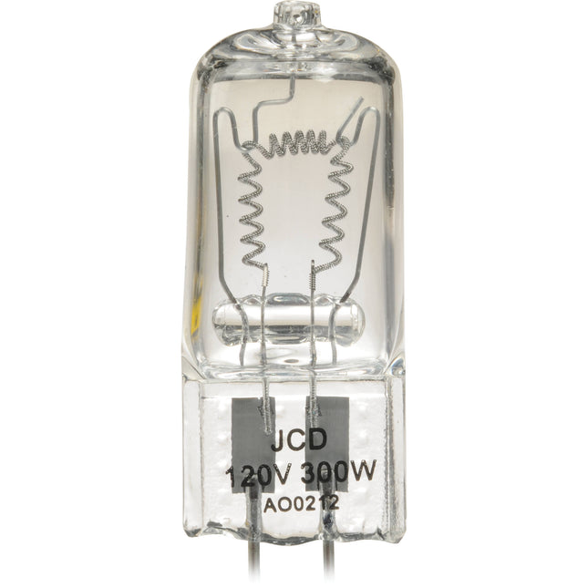 Impact JCD120300 Lámpara T6 300W 120V Base GX6.35 Vida 300h