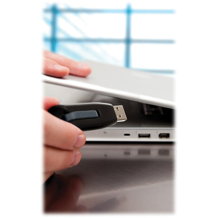Verbatim 64GB Store n Go V3 Memoria USB 3.0 Retráctil Gris Negro