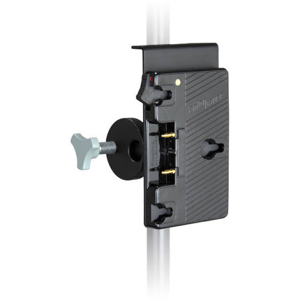 Anton/Bauer QRC-LG Plate de Batería con 3 Salidas D-Tap y Mini Abrazadera Manfrotto Gold Mount